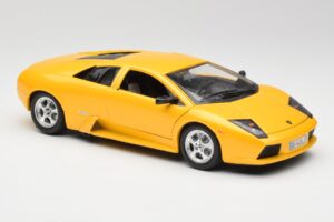 Lamborghini Murcielago LP640 Geltonas Bburago 1:18 23124646-M1 Metalas - nuotrauka 6 iš 8