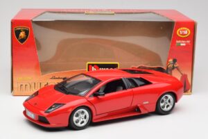 Lamborghini Murcielago Raudonas Bburago 1:18 3316 Metalas - nuotrauka 8 iš 8