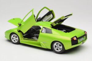 Lamborghini Murcielago Verde Ithaca Bburago 1:18 3341-M3 Metalas - nuotrauka 5 iš 8