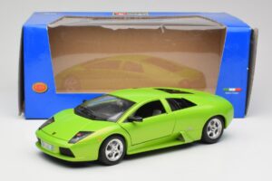 Lamborghini Murcielago Verde Ithaca Bburago 1:18 3341-M3 Metalas - nuotrauka 8 iš 8