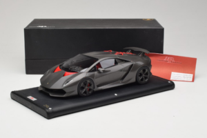 Lamborghini Sesto Elemento Matte Black MR Collection 1:18 LAMB054 Derva - nuotrauka 6 iš 6