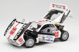 Lancia 037 #1 G. Cunico / E. Bartolich Targa Florio Winner 1983 Kyosho 1:18 08302H Metalas - nuotrauka 2 iš 8