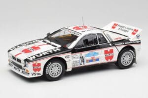 Lancia 037 #1 G. Cunico / E. Bartolich Targa Florio Winner 1983 Kyosho 1:18 08302H Metalas