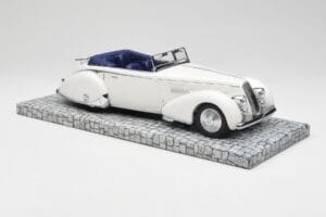 Lancia Astura Tipo 233 Corto Baltas Minichamps 1:18 107125330 Derva - nuotrauka 4 iš 6