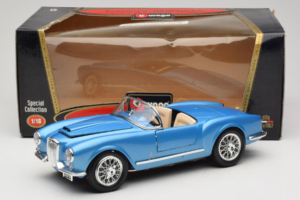 Lancia Aurelia B24 Spider Mėlynas Bburago 1:18 3010-M1 Metalas - nuotrauka 8 iš 8