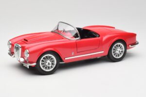 Lancia Aurelia B24 Spider Raudonas Bburago 1:18 3010 Metalas