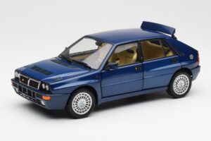 Lancia Delta HF Integrale Evo II Mėlynas Kyosho 1:18 08341BL Metalas