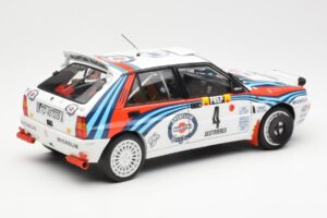 Lancia Delta HF Integrale Evo Martini #4 D. Auriol / B. Occelli Winner Rally Monte Carlo 1992 Kyosho 1:18 08348A Metalas - nuotrauka 3 iš 8