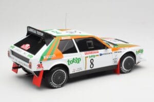 Lancia Delta S4 #8 D. Cerrato / G. Cerri Rally San Remo 1986 IXO 1:18 18RMC133 Metalas - nuotrauka 2 iš 6