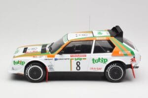 Lancia Delta S4 #8 D. Cerrato / G. Cerri Rally San Remo 1986 IXO 1:18 18RMC133 Metalas - nuotrauka 3 iš 6