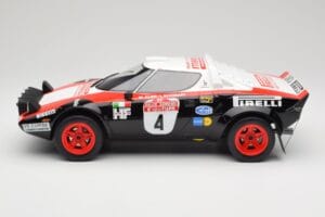 Lancia Stratos HF Gr.4 Juodas #0 M. Alen / I. Kivimäki Rally San Remo 1978 Otto 1:12 G088 Derva - nuotrauka 3 iš 6