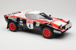 Lancia Stratos HF Gr.4 Juodas #0 M. Alen / I. Kivimäki Rally San Remo 1978 Otto 1:12 G088 Derva - nuotrauka 4 iš 6