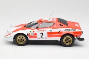 Lancia Stratos HF #2 J-B. Andruet / Biche Winners Tour de Corse 1974 Minichamps 1:18 155741702 Metalas - nuotrauka 3 iš 6