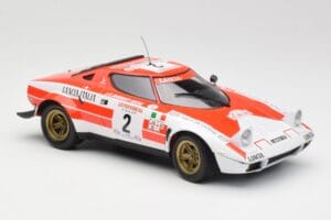 Lancia Stratos HF #2 J-B. Andruet / Biche Winners Tour de Corse 1974 Minichamps 1:18 155741702 Metalas - nuotrauka 4 iš 6