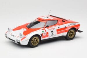 Lancia Stratos HF #2 J-B. Andruet / Biche Winners Tour de Corse 1974 Minichamps 1:18 155741702 Metalas