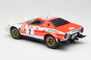 Lancia Stratos HF #2 J-B. Andruet / Biche Winners Tour de Corse 1974 Minichamps 1:18 155741702 Metalas - nuotrauka 5 iš 6