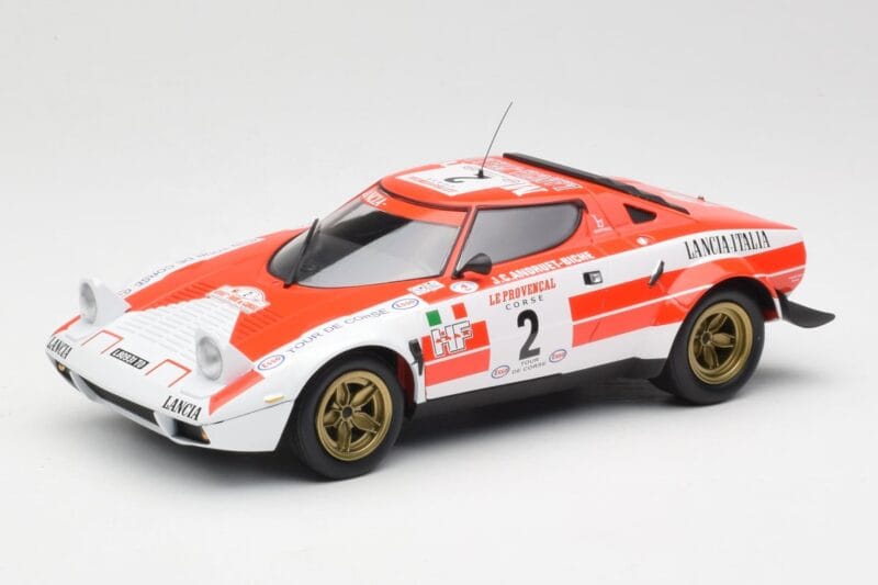 Lancia Stratos HF #2 J-B. Andruet / Biche Winners Tour de Corse 1974 Minichamps 1:18 155741702 Metalas