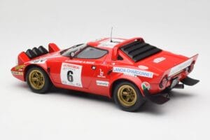 Lancia Stratos HF #6 B. Darniche / A. Mahé Winners Tour de France Automobile 1975 Minichamps 1:18 155751706 Metalas - nuotrauka 5 iš 6