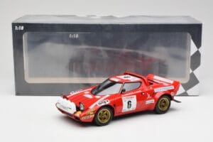 Lancia Stratos HF #6 B. Darniche / A. Mahé Winners Tour de France Automobile 1975 Minichamps 1:18 155751706 Metalas - nuotrauka 6 iš 6