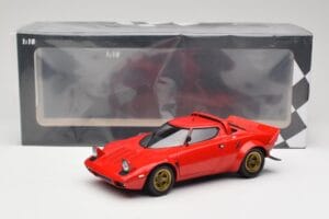 Lancia Stratos Raudonas Minichamps 1:18 155741701 Metalas - nuotrauka 6 iš 6