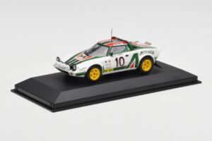 Lancia Stratos #10 Team Alitalia S. Munari / S. Maiga Rally Monte Carlo 1976 Minichamps 1:43 430761210 Metalas - nuotrauka 2 iš 4