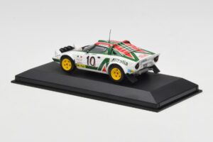 Lancia Stratos #10 Team Alitalia S. Munari / S. Maiga Rally Monte Carlo 1976 Minichamps 1:43 430761210 Metalas - nuotrauka 3 iš 4