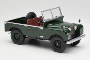 Land Rover 88 Series 1 Open Top Tamsiai Žalias MCG 1:18 MCG18367 Metalas - nuotrauka 2 iš 6
