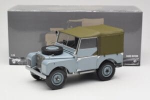 Land Rover 88 Series I Pilkas Minichamps 1:18 150168904 Metalas - nuotrauka 8 iš 8
