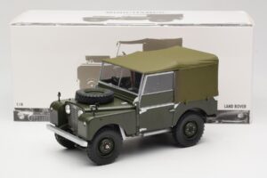 Land Rover 88 Series I Matt Green Minichamps 1:18 150168909 Metalas - nuotrauka 8 iš 8
