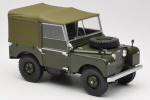 Land Rover 88 Series I Matt Green Minichamps 1:18 150168909 Metalas - nuotrauka 6 iš 8