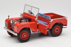 Land Rover 88 Series I Raudonas Minichamps 1:18 150168910 Metalas - nuotrauka 2 iš 8