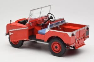 Land Rover 88 Series I Raudonas Minichamps 1:18 150168910 Metalas - nuotrauka 5 iš 8