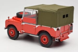 Land Rover 88 Series I Raudonas Minichamps 1:18 150168910 Metalas - nuotrauka 7 iš 8