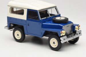 Land Rover Lightweight Series III Tamsiai Mėlynas BoS Models 1:18 BOS382 Derva - nuotrauka 4 iš 6