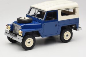 Land Rover Lightweight Series III Tamsiai Mėlynas BoS Models 1:18 BOS382 Derva