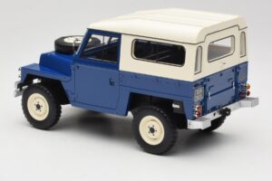 Land Rover Lightweight Series III Tamsiai Mėlynas BoS Models 1:18 BOS382 Derva - nuotrauka 5 iš 6