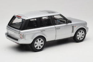 Land Rover Range Rover L322 Sidabrinis Welly 1:18 12536W Metalas - nuotrauka 3 iš 8