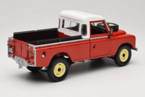 Land Rover Series I 109 Pickup Raudonas Eagle Collectibles 1:18 440500 Metalas - nuotrauka 3 iš 8