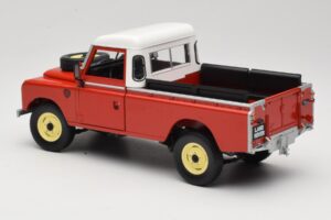 Land Rover Series I 109 Pickup Raudonas Eagle Collectibles 1:18 440500 Metalas - nuotrauka 7 iš 8