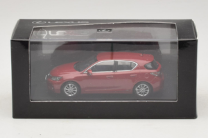 Lexus CT200h Raudonas Minichamps 1:43 LEXUS002 Metalas - nuotrauka 4 iš 4
