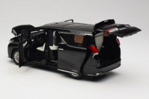 Lexus LM300h Juodas Kyosho 1:18 08963BK Metalas - nuotrauka 5 iš 8