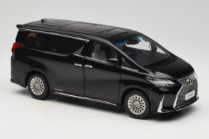 Lexus LM300h Juodas Kyosho 1:18 08963BK Metalas - nuotrauka 6 iš 8