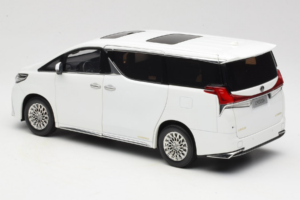 Lexus LM300h White Pearl Kyosho 1:18 08963WP Metalas - nuotrauka 7 iš 8