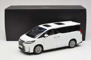 Lexus LM300h White Pearl Kyosho 1:18 08963WP Metalas - nuotrauka 8 iš 8