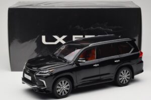 Lexus LX570 J200 Juodas LCD 1:18 LCD18010-BL Metalas - nuotrauka 8 iš 8