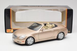 Lexus SC430 Smėlio Maisto 1:18 31629 Metalas - nuotrauka 8 iš 8