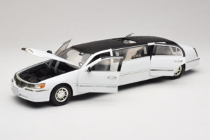 Lincoln Limousine Baltas Sun Star 1:18 1260 Metalas - nuotrauka 2 iš 8