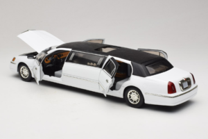 Lincoln Limousine Baltas Sun Star 1:18 1260 Metalas - nuotrauka 5 iš 8