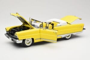 Lincoln Premiere Kabrioletas Geltonas Sun Star 1:18 4641 Metalas - nuotrauka 2 iš 8