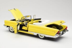 Lincoln Premiere Kabrioletas Geltonas Sun Star 1:18 4641 Metalas - nuotrauka 5 iš 8